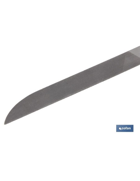 LIMA CUCHILLO ENTREFINA DOBLE PICADO 150 MM