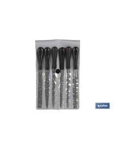 JUEGO DE LIMAS PARA LLAVES 6 UDS. 100 MM