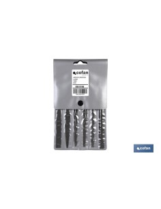 JUEGO DE LIMAS PARA LLAVES 6 UDS. 100 MM 2