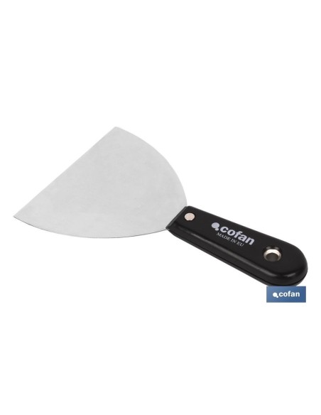 ESPATULA INOX CON MANGO ABS 60MM
