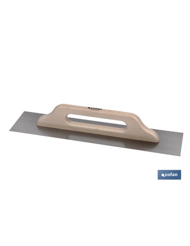 LLANA EXTRA-LARGA EXTRA-FLEXIBLE PARA MICROCEMENTO 500x120x0,4 mm