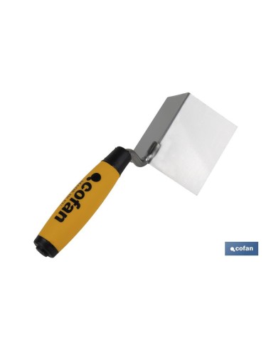 LLANA INOX PARA ESQUINAS EXTERIORES MANGO BI-COMPONENTE 80X60