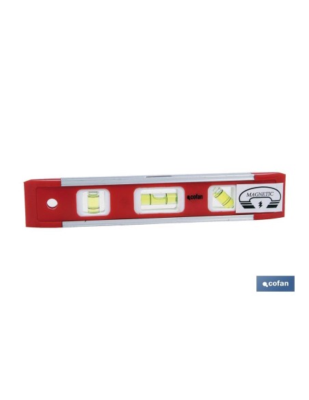 NIVEL MAGNETICO ALUM. MODELO TORPEDO 250mm