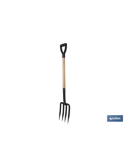 HORCA CAVAR CON MANGO DE MADERA 200 X 1065 MM 2000 G
