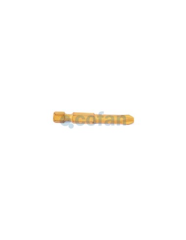 PUNTA DE TITANIO 1/4 50 MM PZ-2 VENTA UNITARIA