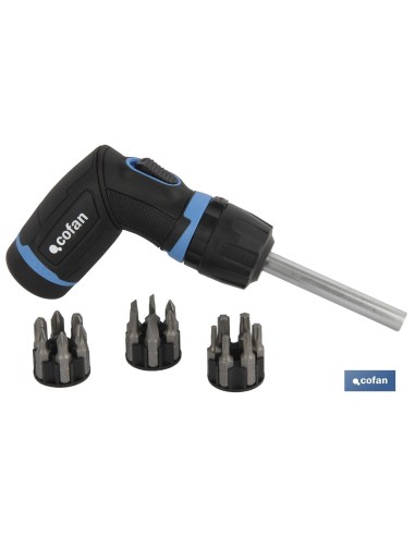SET DESTORN. CARRACA T 19 PCS CONVERTER 5:1 VELOC.