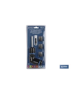SET DESTORN. CARRACA T 19 PCS CONVERTER 5:1 VELOC. 2