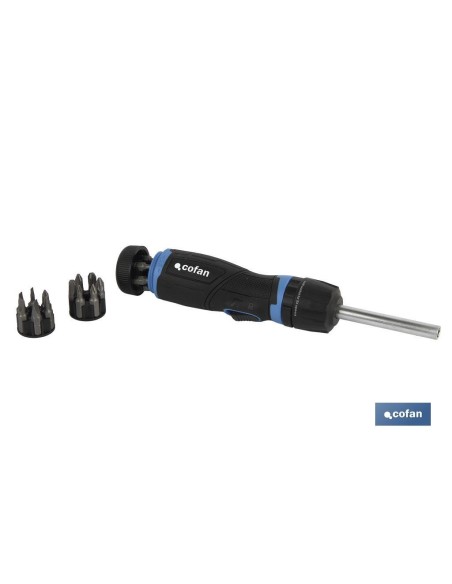 SET DESTORN. CARRACA T 19 PCS CONVERTER 5:1 VELOC.