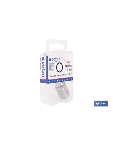 ADAPTADOR PORTA VASOS 1/2 X 72 MM