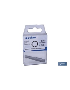 ADAPTADOR PORTA VASOS 1/4 X 25 MM 2