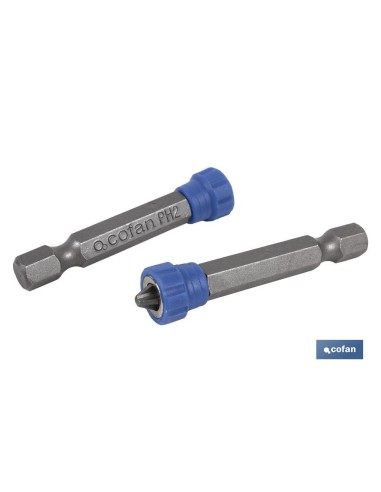 SET 2 PUNTAS 1/4 C/MAGNETISMO PH-2