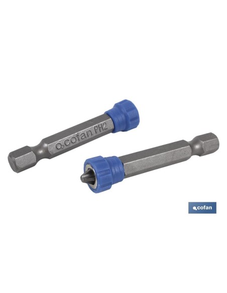 SET 2 PUNTAS 1/4 C/MAGNETISMO PH-2