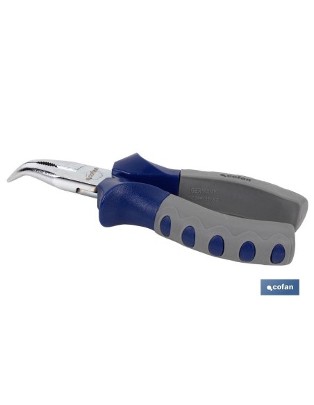 ALICATES DE PUNTA CURVA M-6 ALTO RENDIMIENTO - 160 MM