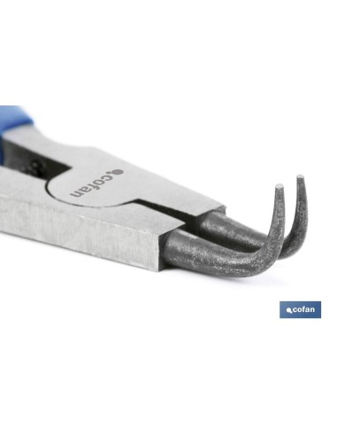 ALICATES CIRCLIP EXTERIOR CURVO M-175 MM
