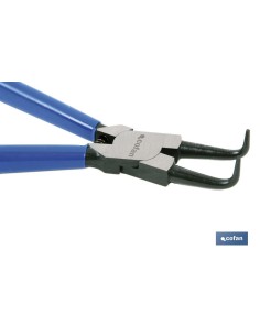 ALICATES CIRCLIP INTERIOR CURVO M-225 MM 2