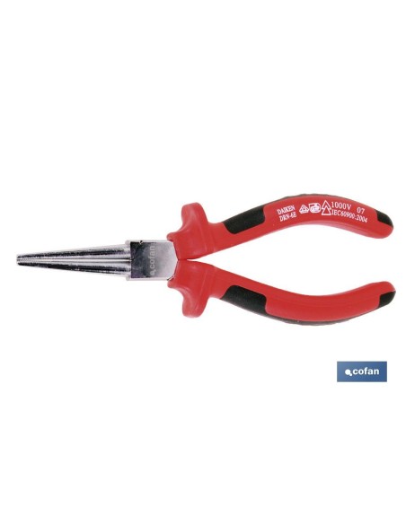 ALICATE BOCA REDONDA 1000V 6 (160MM)