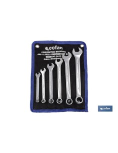 SET 17 PCS LLAVES COMBINADAS DE 6 A 22 2