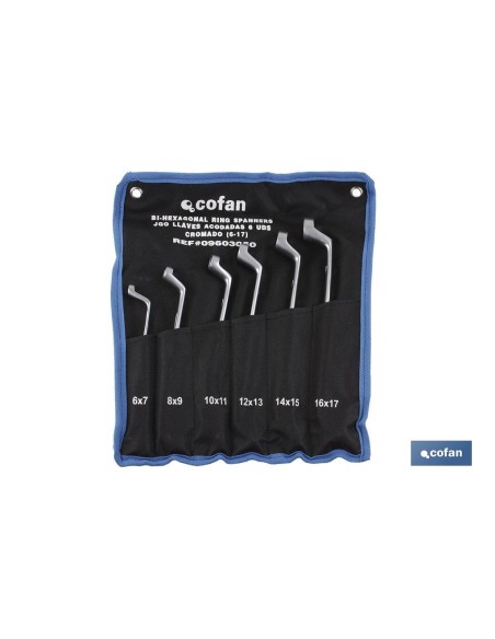 SET 10 PCS LLAVES ACODADAS DE 6-7 A 24-26