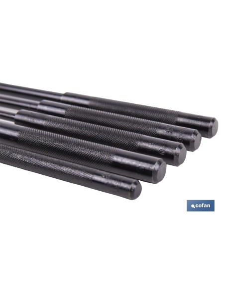 CONJUNTO 5 PCS BOTADOR CILÍNDRICO LARGO 3-10 MM