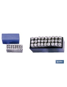 CONJUNTO ESTAMPACIÓN LETRAS 3 MM