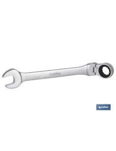 LLAVE COMBINADA ARTICULADA 180º DE CARRACA 12mm