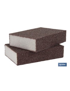 PACK 2 UNDS ESPONJA TACO DE LIJA GRANO GRUESO 2