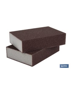 PACK 2 UNDS ESPONJA TACO DE LIJA GRANO FINO 2