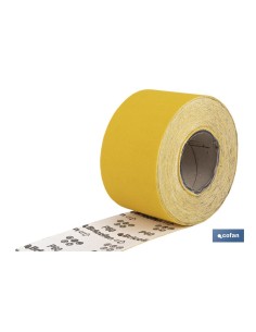 ROLLO LIJA DE PAPEL 100 X 25 M. G.60