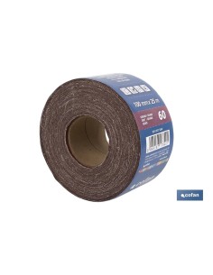 ROLLO LIJA TELA UNIVERSAL 100 X 25 M. G.60 2