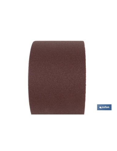 ROLLO LIJA TELA UNIVERSAL 100 X 25 M. G.120