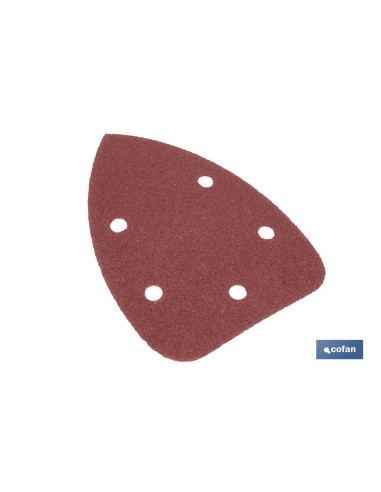 HOJA DE LIJADO LIJADORA MOUSE 5 AGUJEROS 100 X 140 MM G 100