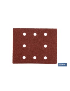 HOJA DE LIJADO LIJADORA ORBITAL 8 AGUJEROS 114 X 140 MM G 100 2