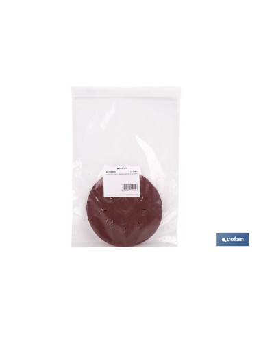HOJA DE LIJADO LIJADORA ORBITAL 8 AGUJEROS Ø125 MM G 80