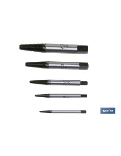 JGO. 8 MACHOS IZQUIERDA (Extractor tornillos) 2