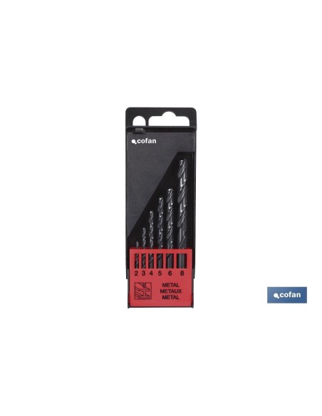 ESTUCHE BROCAS HSS - MEDIDAS: 1 - 10mm (10 pcs)
