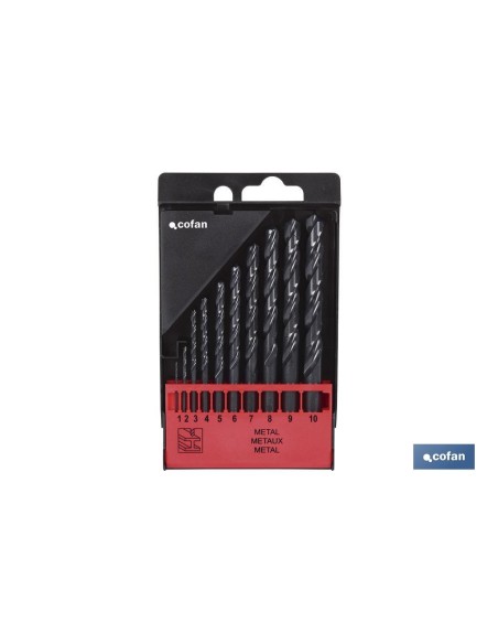 ESTUCHE BROCAS HSS - MEDIDAS: 2 - 8mm (6 pcs)