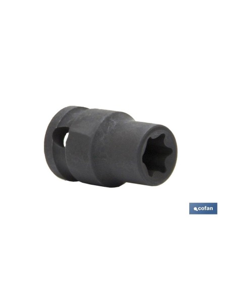 VASO IMPACTO 3/8 TORX E-8