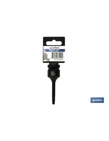 VASO IMPACTO 1/2 TORX MACHO T-25