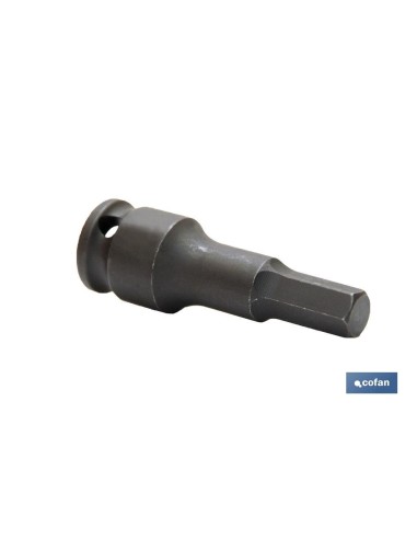 VASO IMPACTO 3/8 HEXAG. MACHO 12 MM