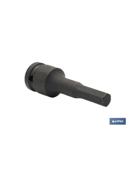 VASO IMPACTO 1/2 HEXAG. MACHO 4 MM