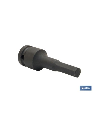 VASO IMPACTO 1/2 HEXAG. MACHO 9 MM