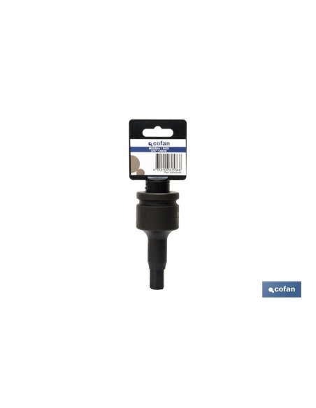 VASO IMPACTO 3/4 HEXAG. MACHO 17 MM