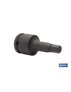 VASO IMPACTO 3/4 HEXAG. MACHO 22 MM