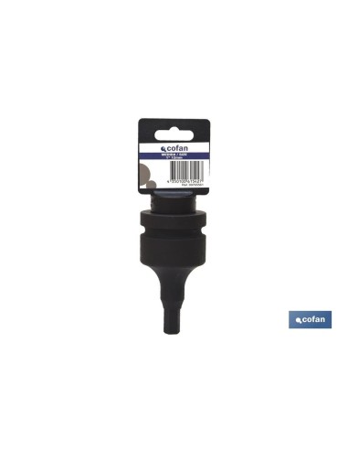 VASO IMPACTO 1 HEXAG. MACHO 12 MM