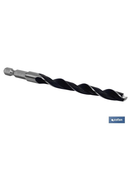 BROCA PARA MADERA MANGO HEX. 1/4 7 MM