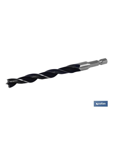BROCA PARA MADERA MANGO HEX. 1/4 11 MM