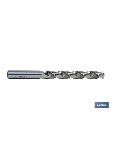BROCA HSS-CO ACERO INOXIDABLE 5 mm