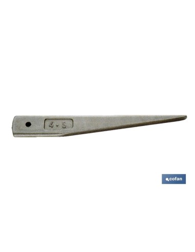 CUÑA EXPULSORA DIN-137 CM 5 - 6