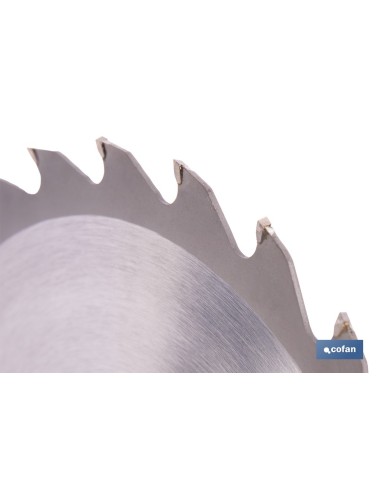 DISCO CORTE PARA MADERA Ø185 MM X 16 MM X 2,4 MM X 24 DIENTES