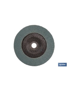 DISCO LAMINADO PROFESIONAL INCLINADO 178 MM. - GRANO 40 ZIRCONIO 2